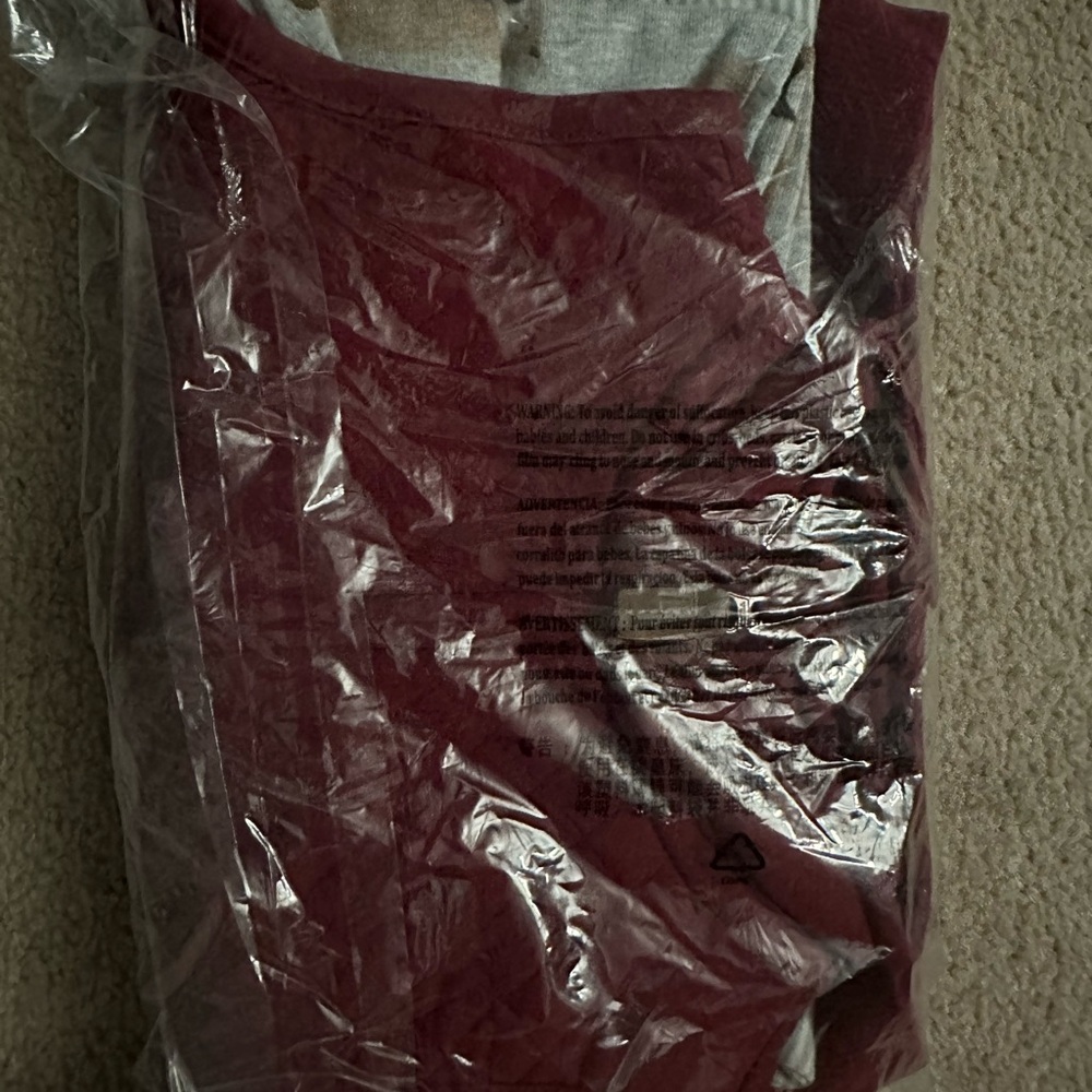 Carter's Gray and Burgundy 3 piece Set NWT - Picture 3 of 4